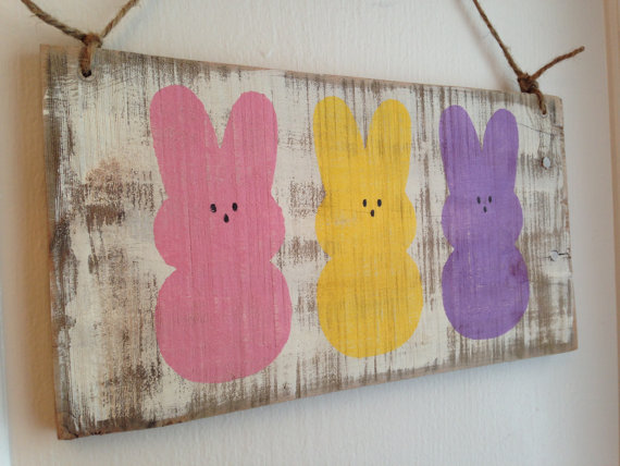 Peeps pallet sign