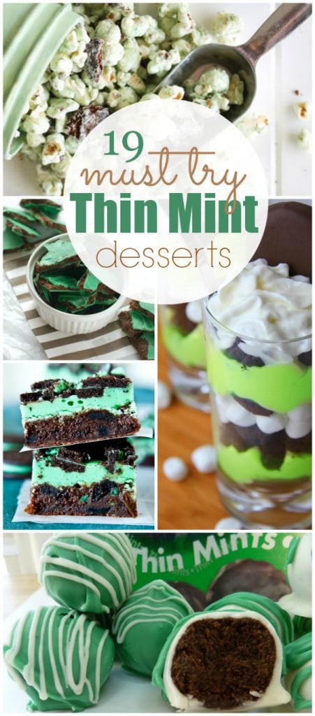 thin mint dessert recipes