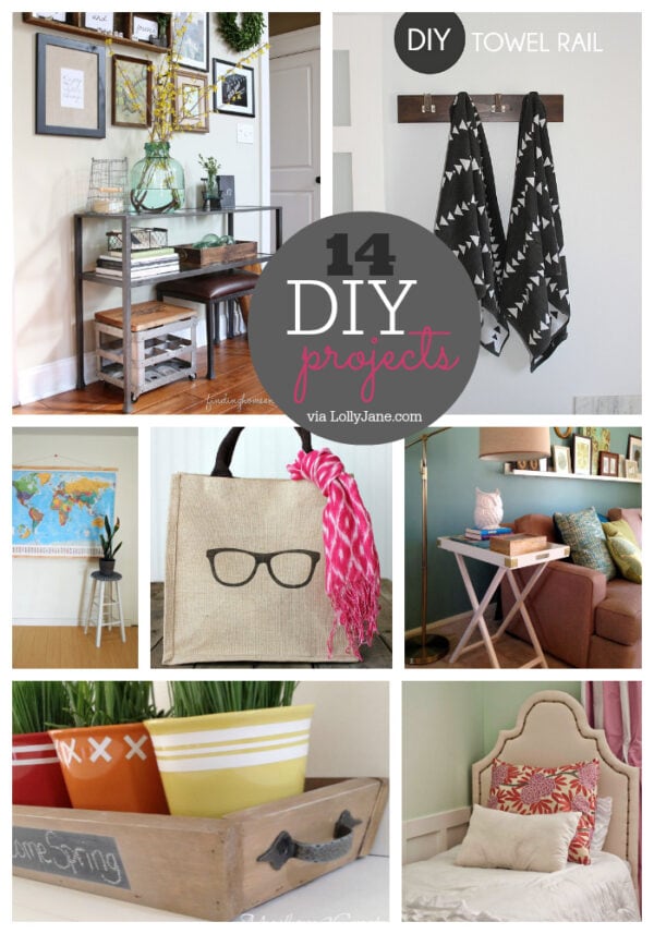 14 DIY Ideas... so cute and most of these are handmade!