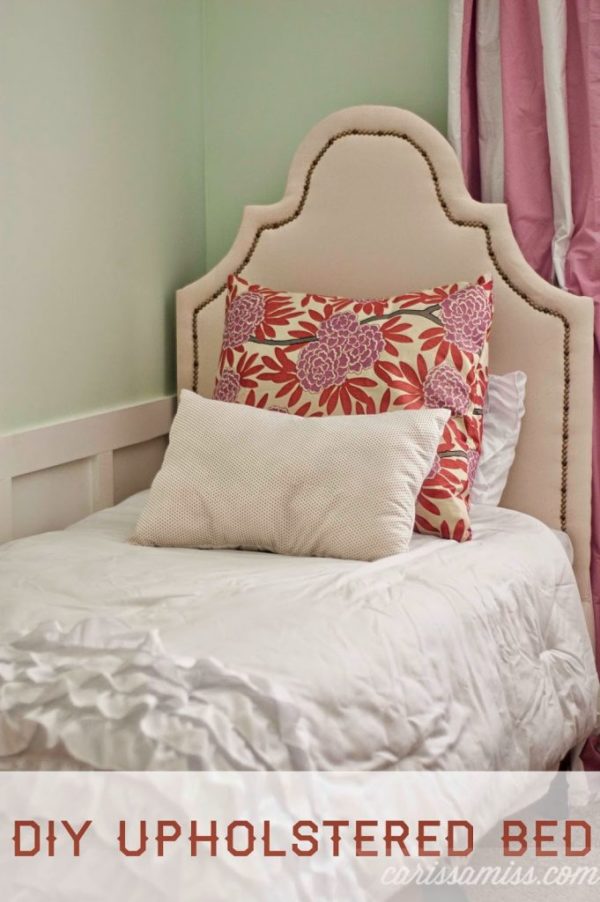 DIY Upholstered Bed 