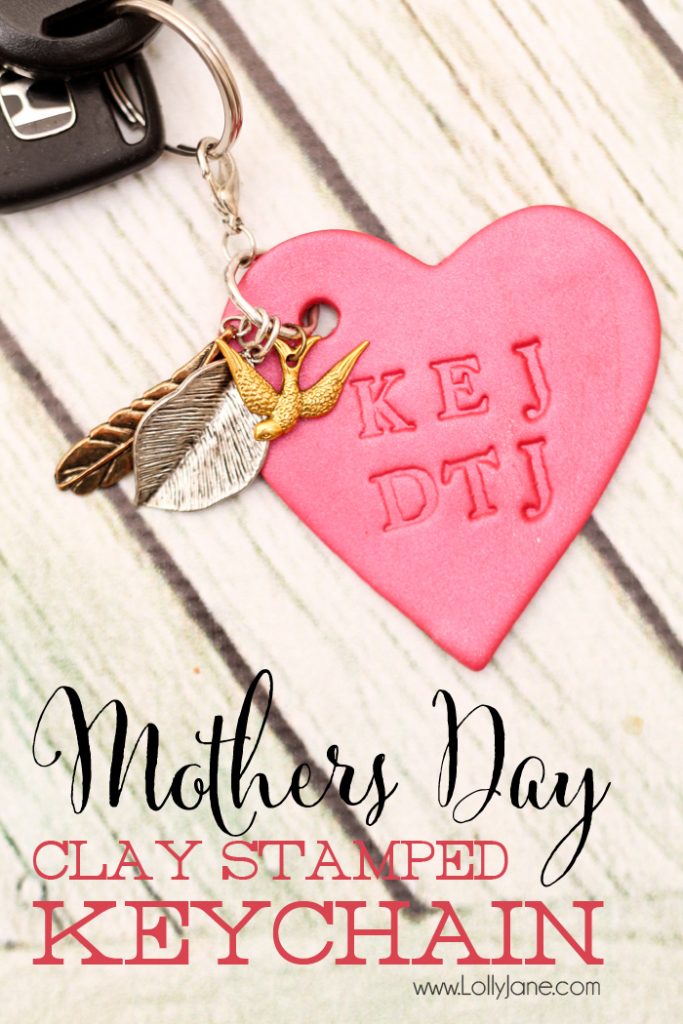 DIY Children's Art Keychain for Mother's Day — Country Peony