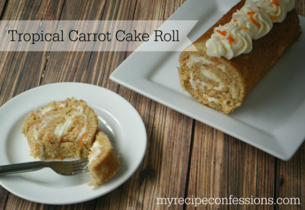 Tropical Carrot Cake via myrecipeconfessions.com