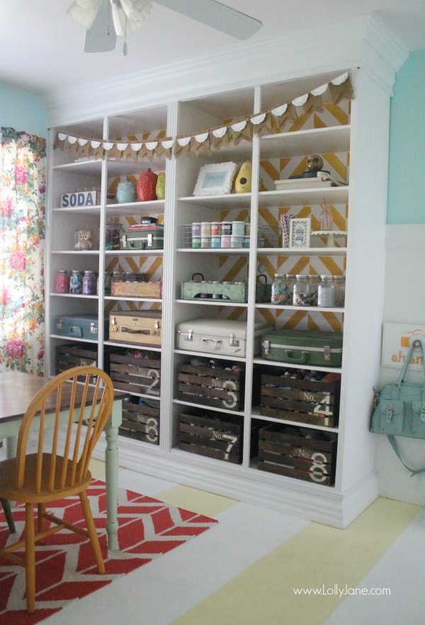 https://lollyjane.com/wp-content/uploads/2014/04/lollyjane-craft-room-herringbone-bookcase.jpg