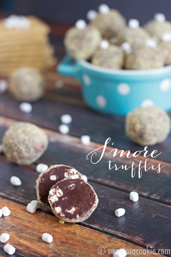 S’more truffles