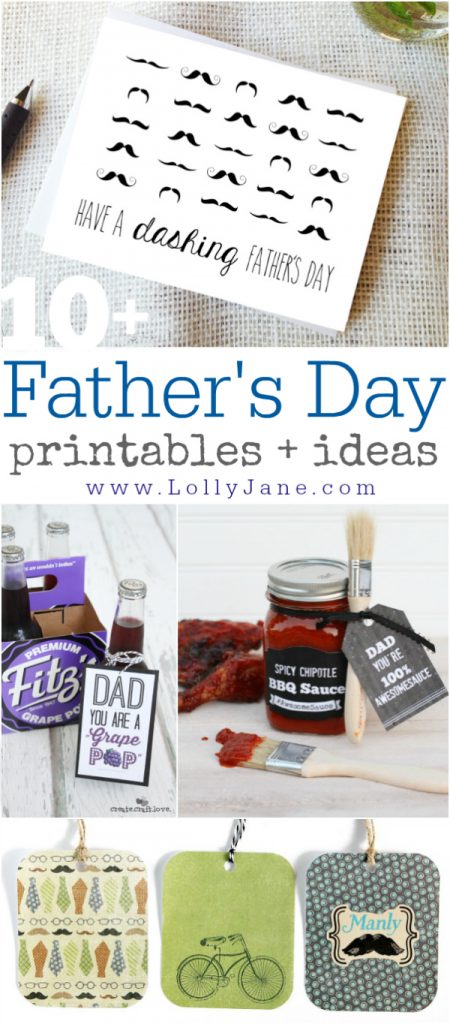 10 easy Father’s Day printables and ideas