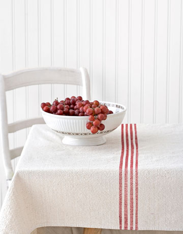 Grain Sack Table Cloth