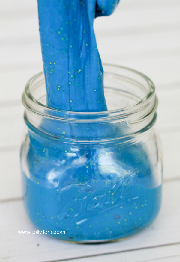 Glitter slime recipe, so easy and hours of FUN!