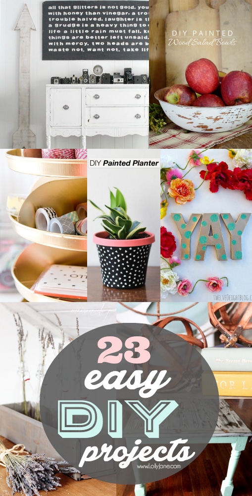 23 easy DIY projects (you can complete in a day!)