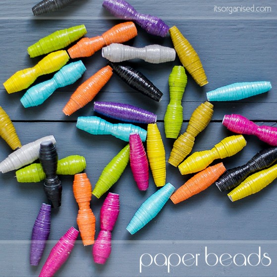 DIY Paper Beads