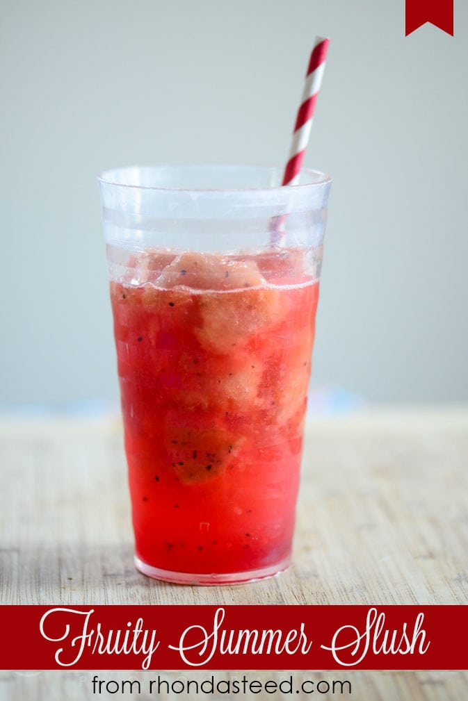 fruity summer slush