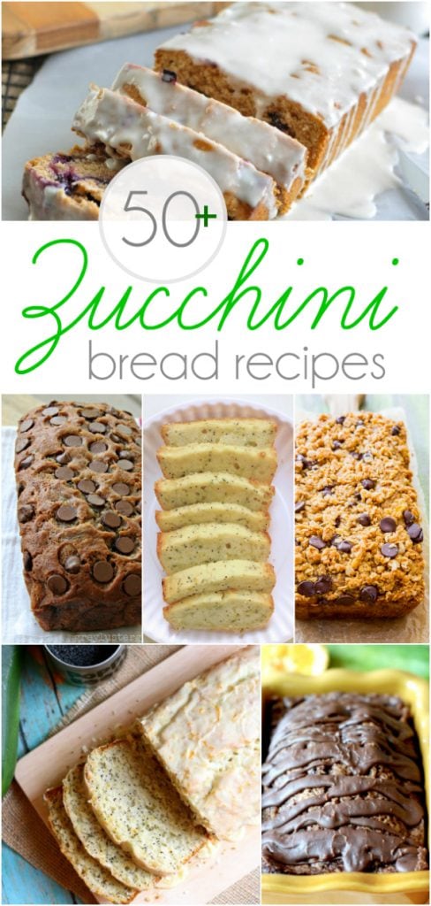 50+ zucchini bread recipes to try!