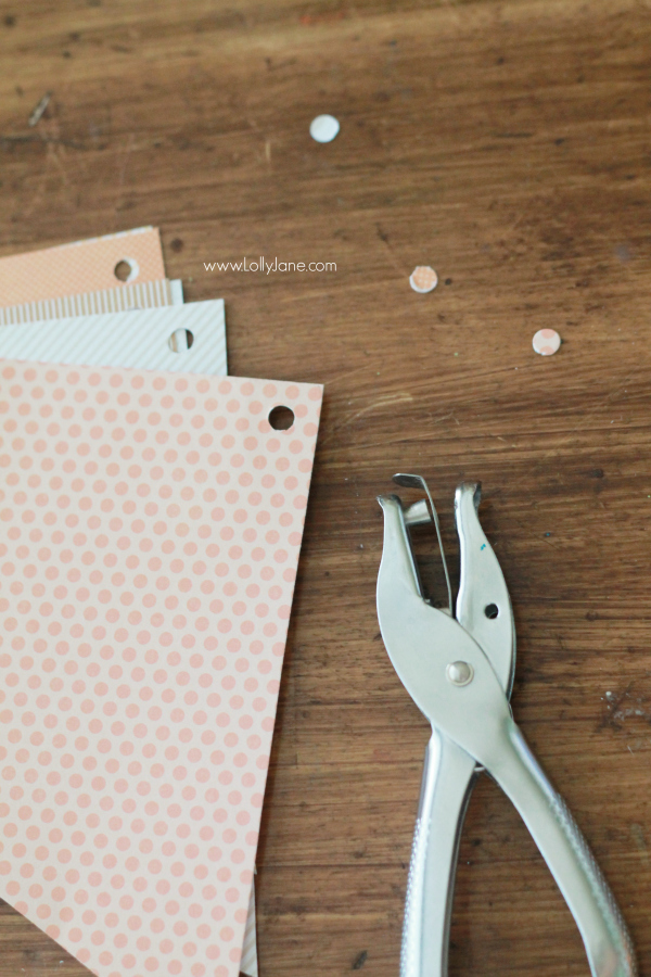 Fall Paper Bunting