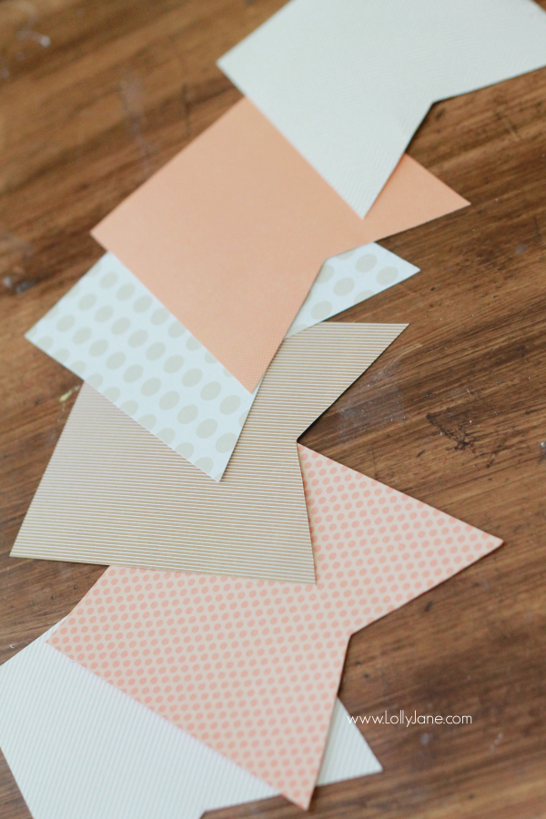 Fall Paper Bunting