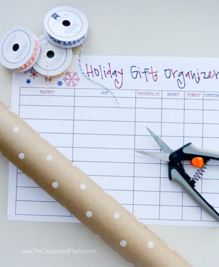 holiday gift organizer free printable holiday gift organizer free printable