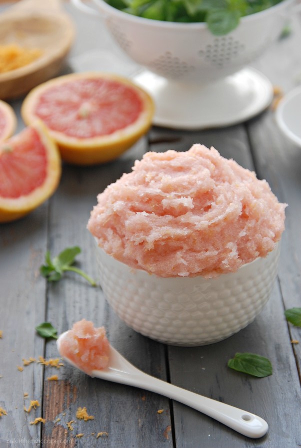 grapefruit mint sugar scrub recipe