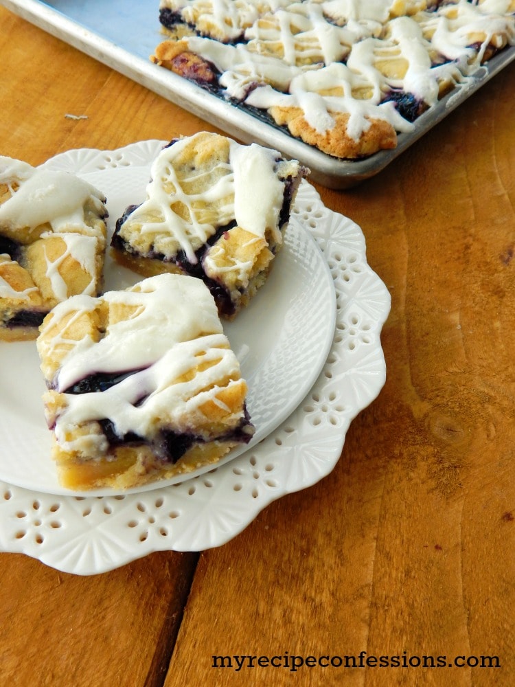 Blueberry Kuchen Bars