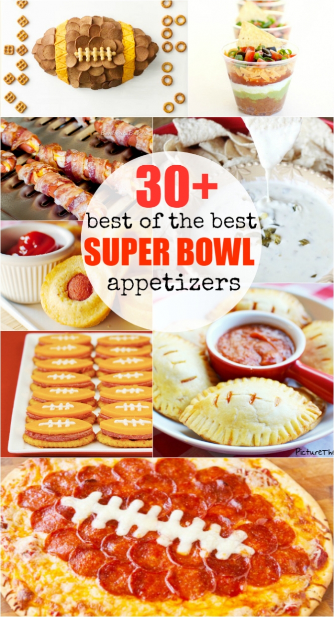 30+ Best of the BEST Superbowl appetizers!!