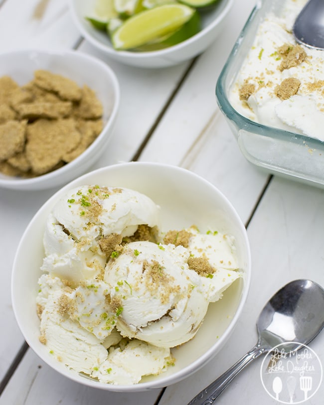 Key lime pie ice cream