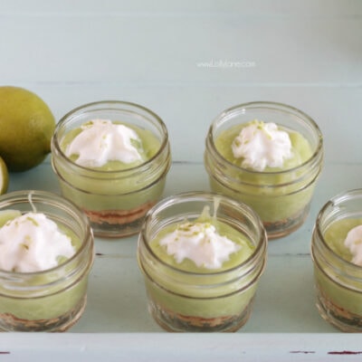 Key Lime Pudding in a Jar
