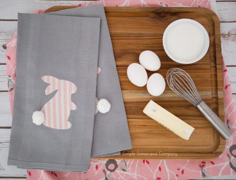 DIY Spring Kitchen Linens