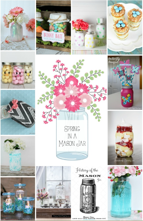 13 DIY Mason Jar Crafts for Every Season