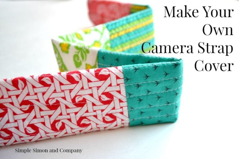 DIY Camera Strap Cover