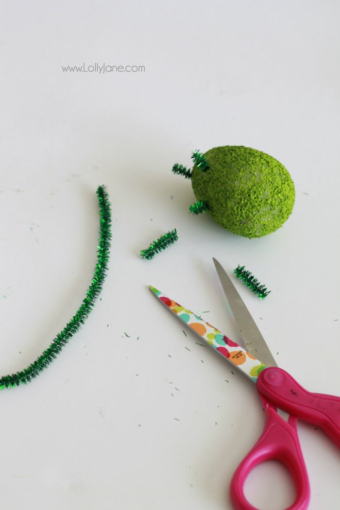 DIY foam cactus garden - Lolly Jane