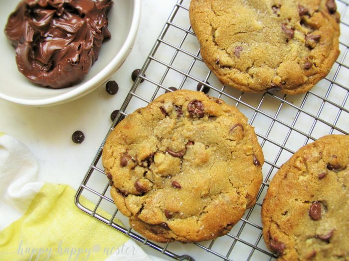 Brown Butter Chocolate Chip Cookies |Happy Happy Nester