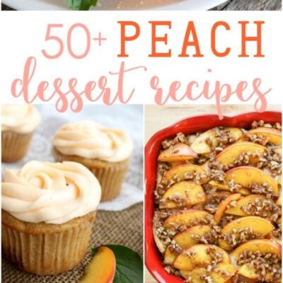 the best peach dessert recipes |roundup