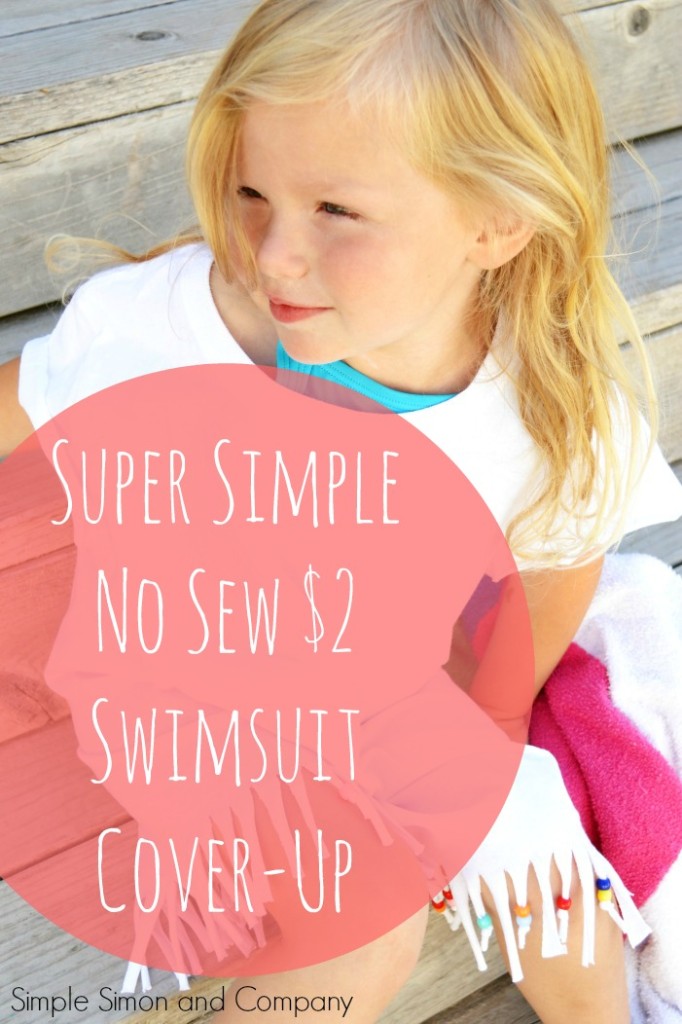 no sew swimsuit cover up from a tee shirt