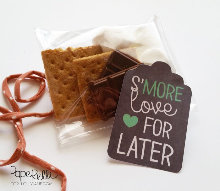 S'more Printable Gift Tags |via Paperelli