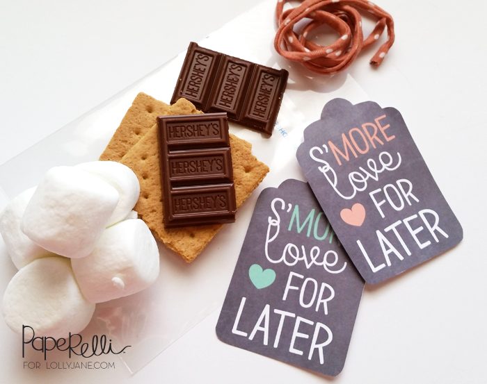 S'more Printable Gift Tags |via Paperelli