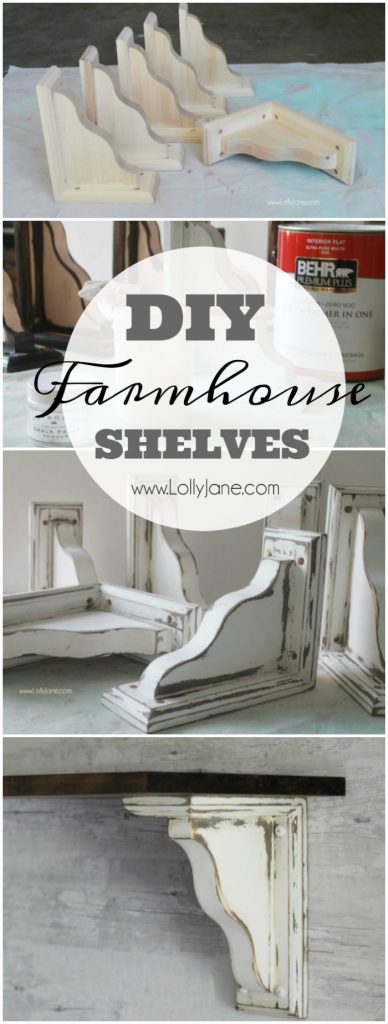 DIY Turnbuckle Shelf - A Great Bathroom Addition - Lolly Jane