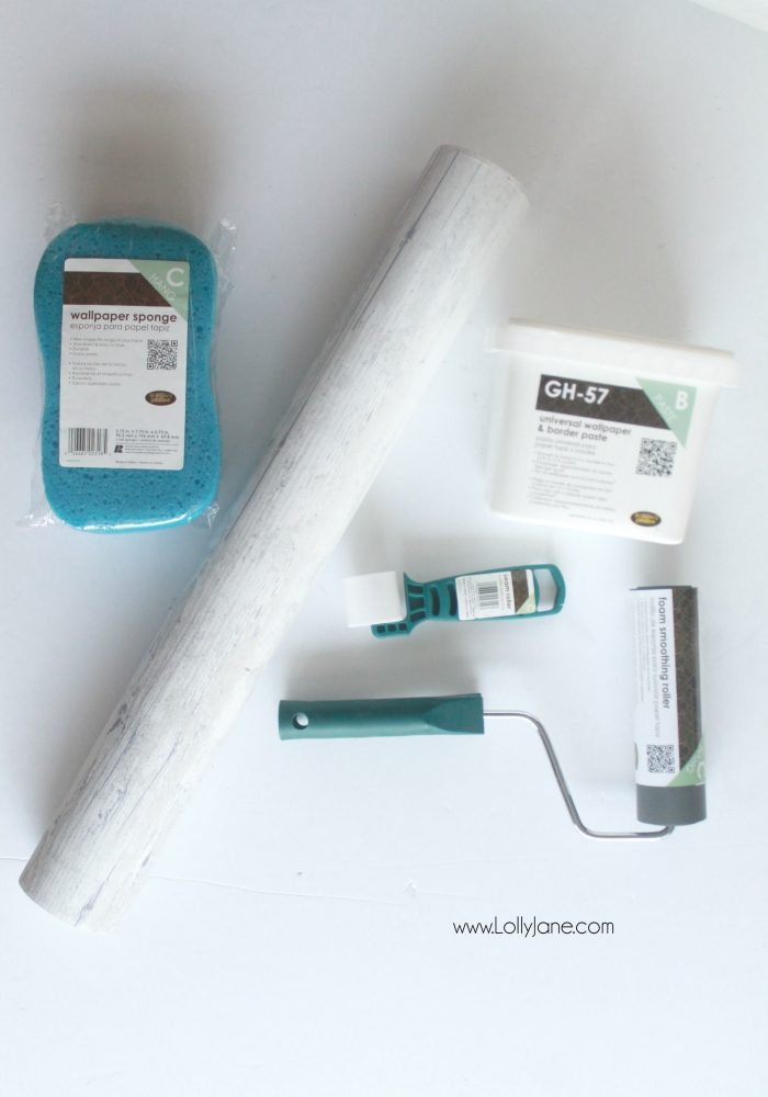 Basic wallpaper supplies to wallpaper the right way.