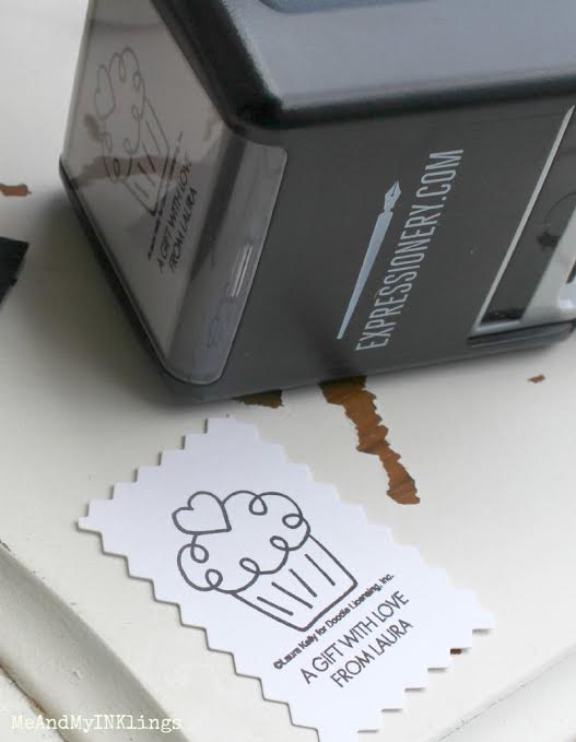 sock monkey gift wrap idea