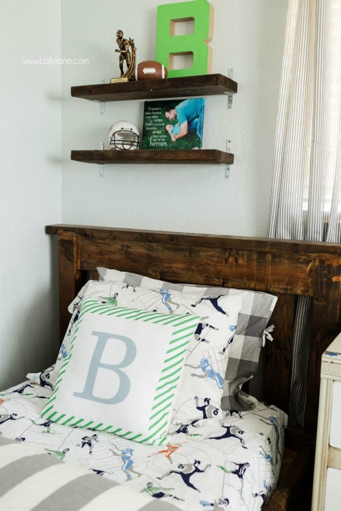 vintage industrial teen boys bedroom