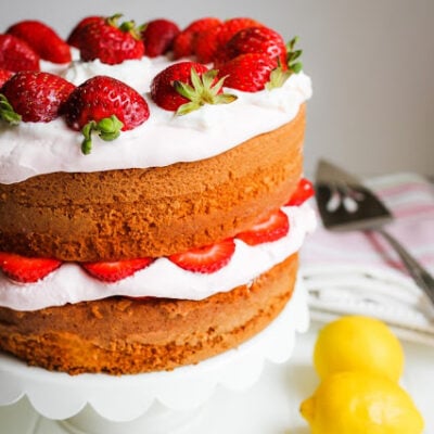 Strawberry Lemonade Cake recipe