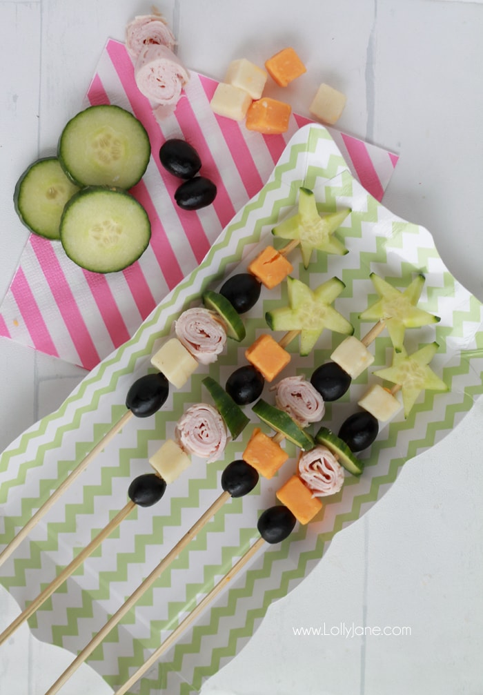 kids snack veggie skewers