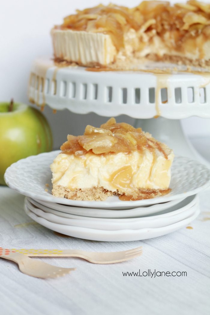 caramel apple cheesecake topping recipe