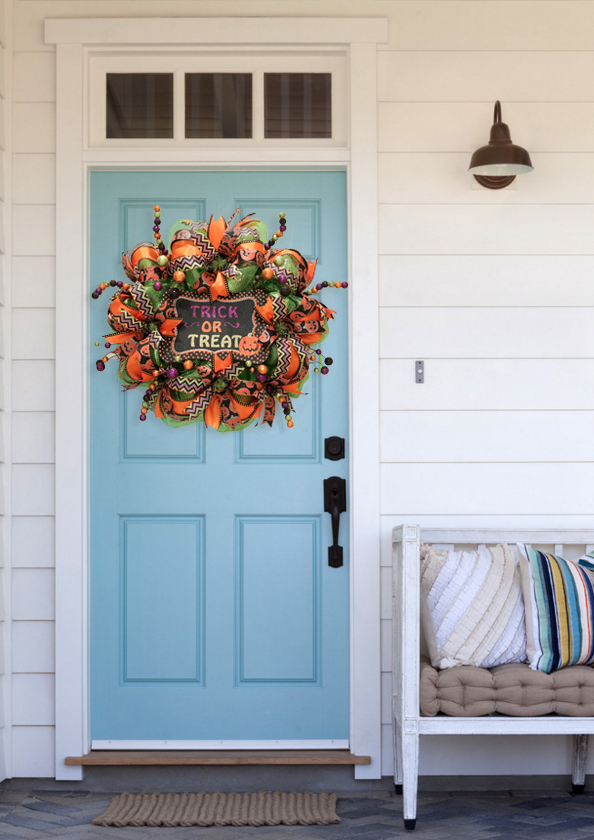 DIY Halloween Wreath