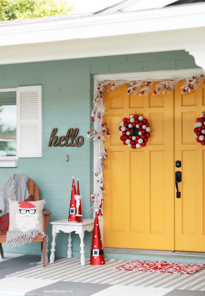 How to Decorate your Porch for the Holidays!