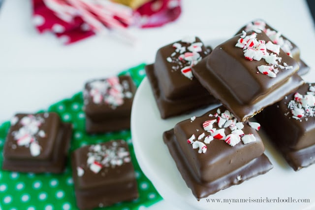 Christmas Peppermint S’mores