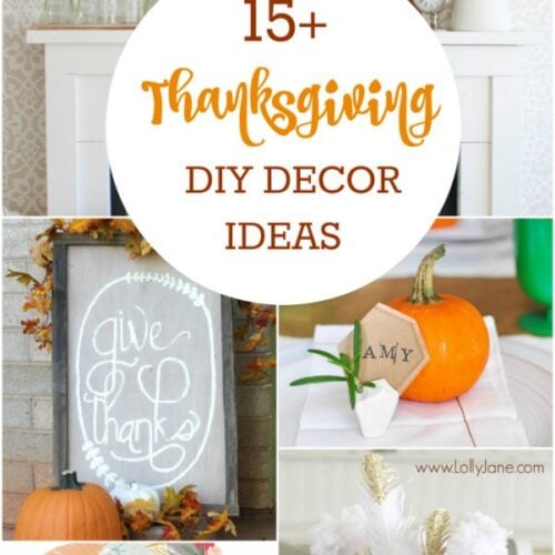 Thanksgiving decor and craft ideas