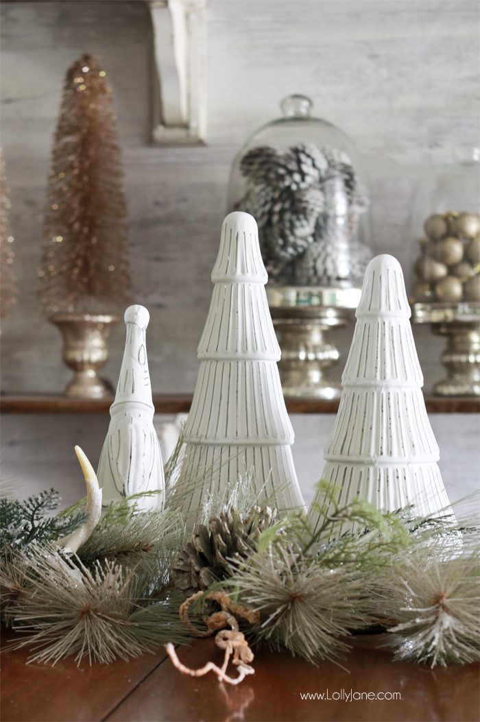 How to decorate your shelves for Christmas, easy and cute ideas!