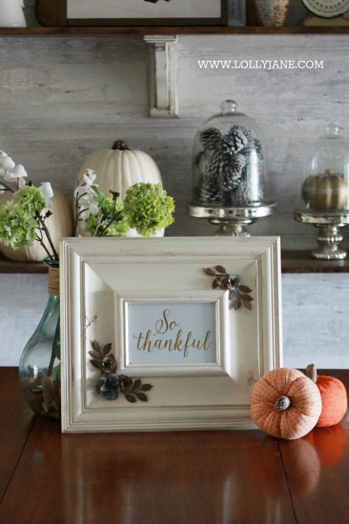 Thanksgiving dining room decorations
