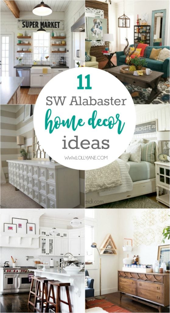 La-Z-Boy Design Dash Challenge! Such a fun time decorating this colorful room! Click through for sources and decor ideas! Love SW Alabaster White wall color too!