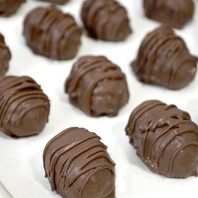 Dark Chocolate Mounds Bites