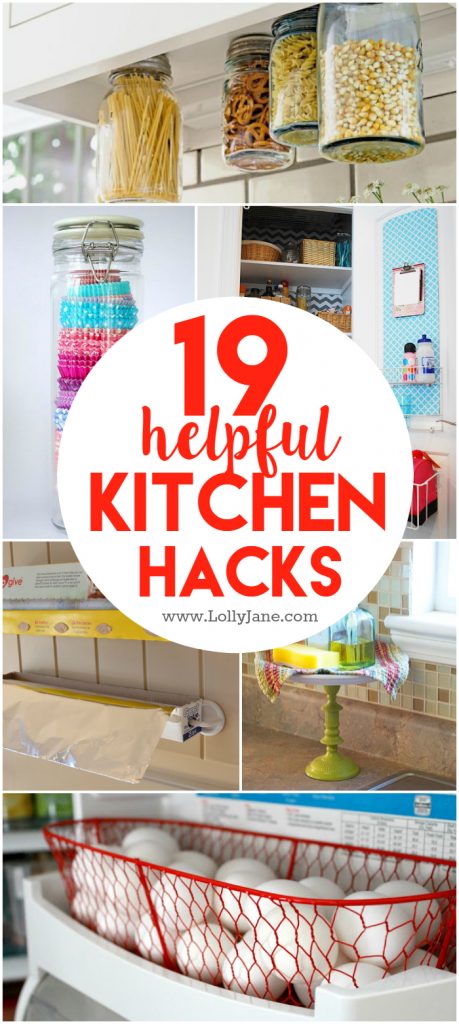 19 helpful kitchen hacks. These kitchen hacks will help make your everyday life a little easier.