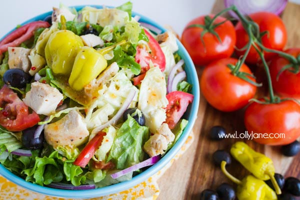 Italian Chicken Salad