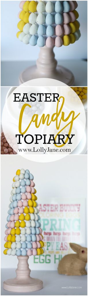 Easy and cute Easter decor ideas! Perfect for spring, too!